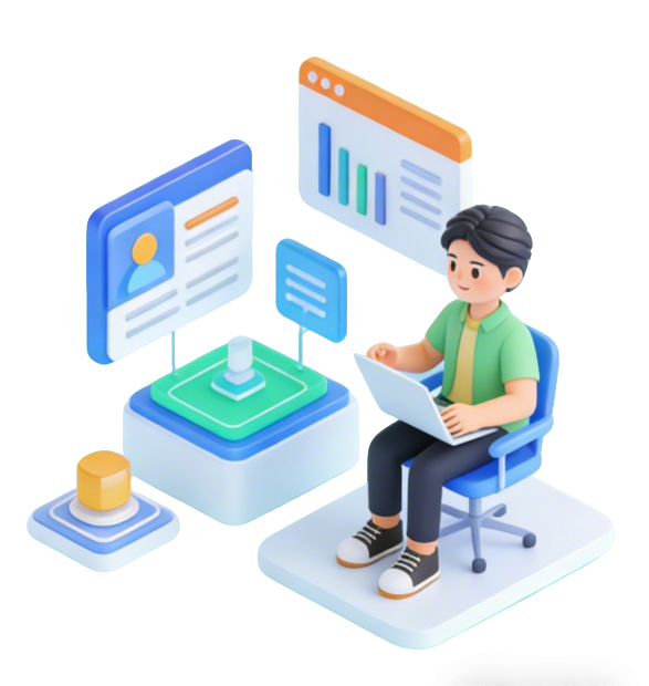 灵犀心理测评系统 - 数据与报告管理示意